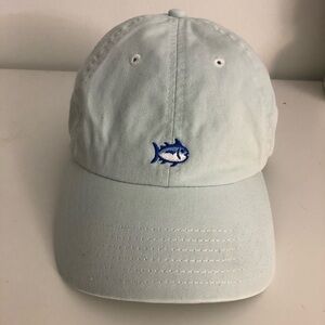 Southern Tide Light Blue Fish Embroidered Cap